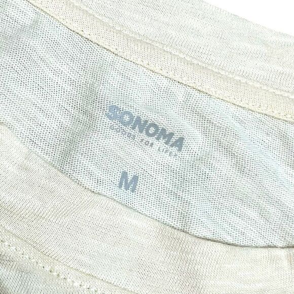 Sonoma Women’s Chasing Sunsets Cream Graphic T-Shirt, Size M, NWT - Picture 5 of 6